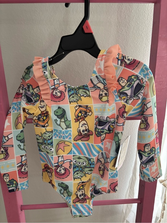 Toy story Other - Disney Pastel Multi Toy Story Ruffle One-Piece Swimsuit